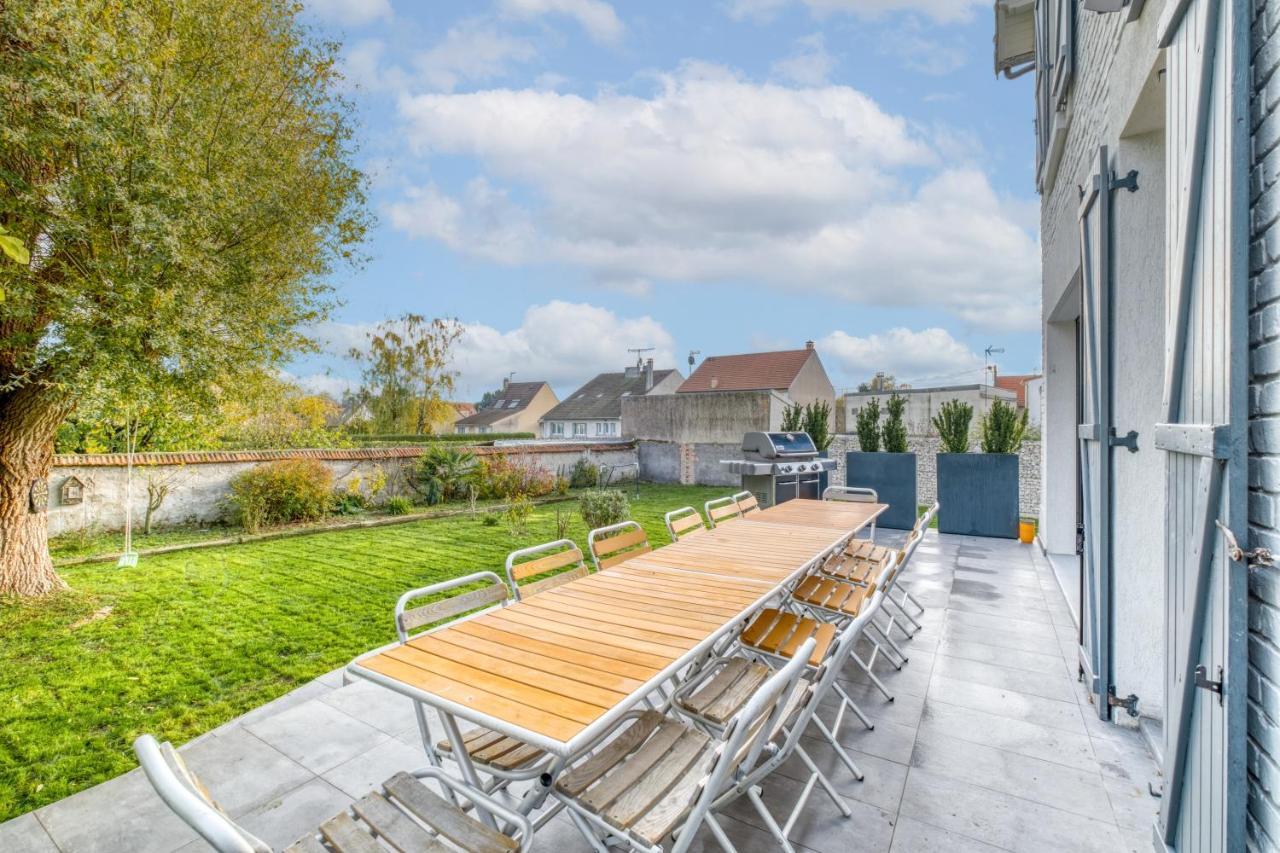 Villa Saint-Mard - King Size Bed - 10Min Aeroport Cdg 25Min Paris By Train Exterior foto